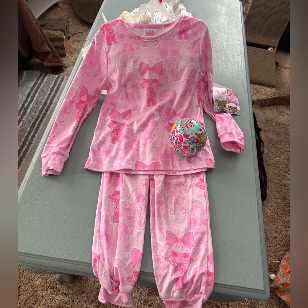 Brand new LOL Pink Kids Pajamas